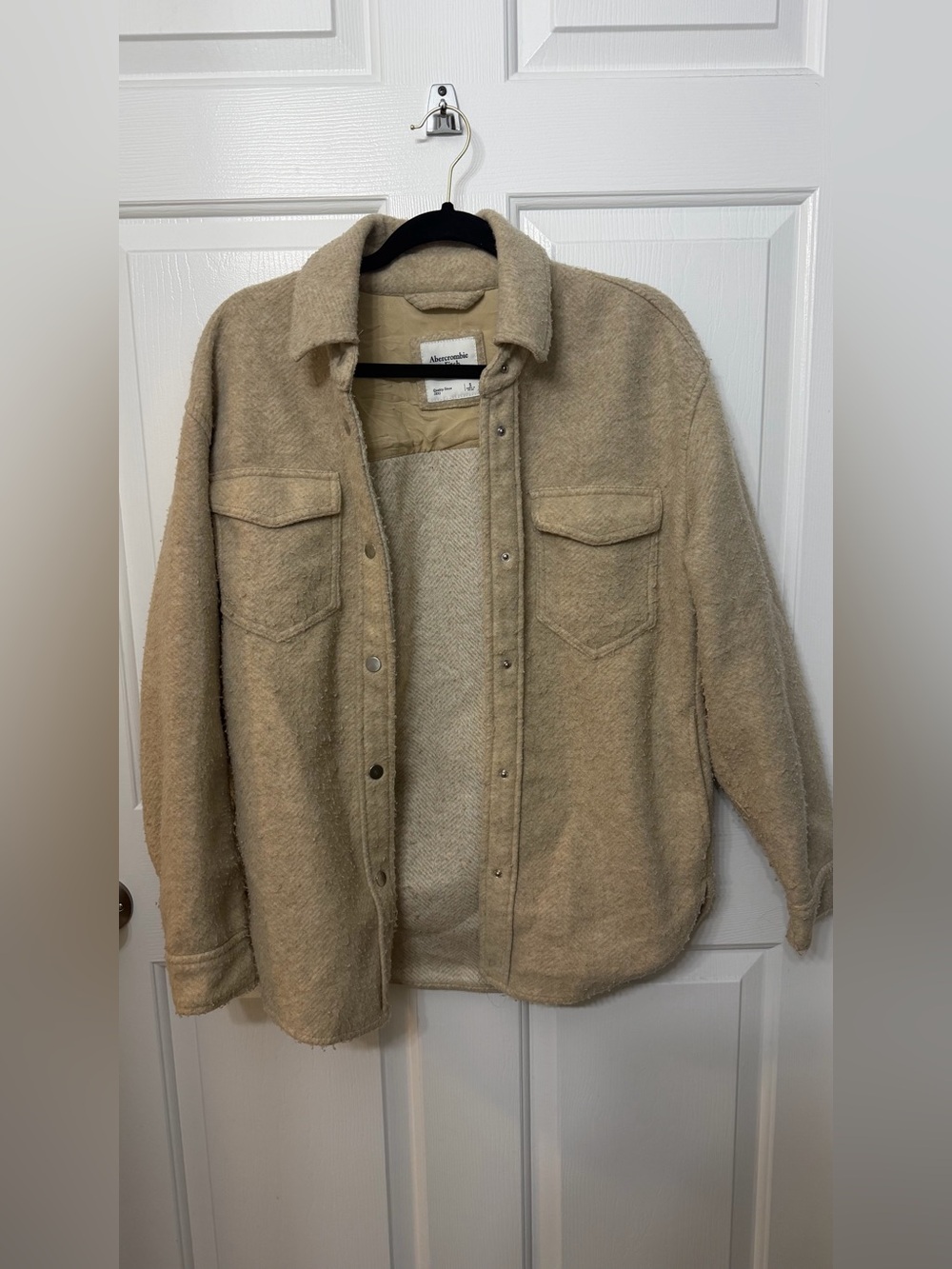 Abercrombie Brushed shacket